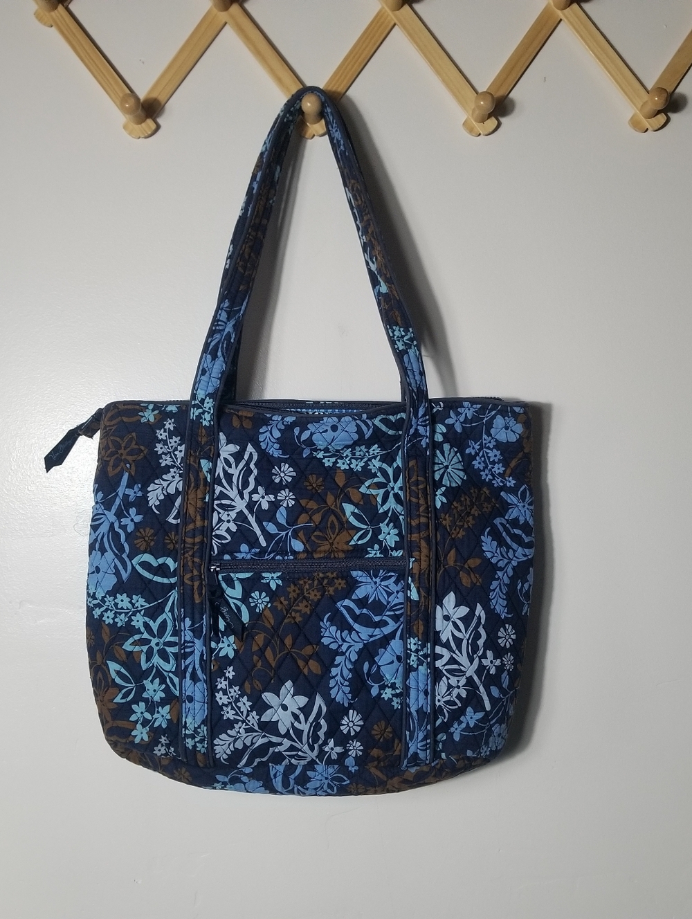 VERA BRADLEY JAVA FLORAL TOTE BAG